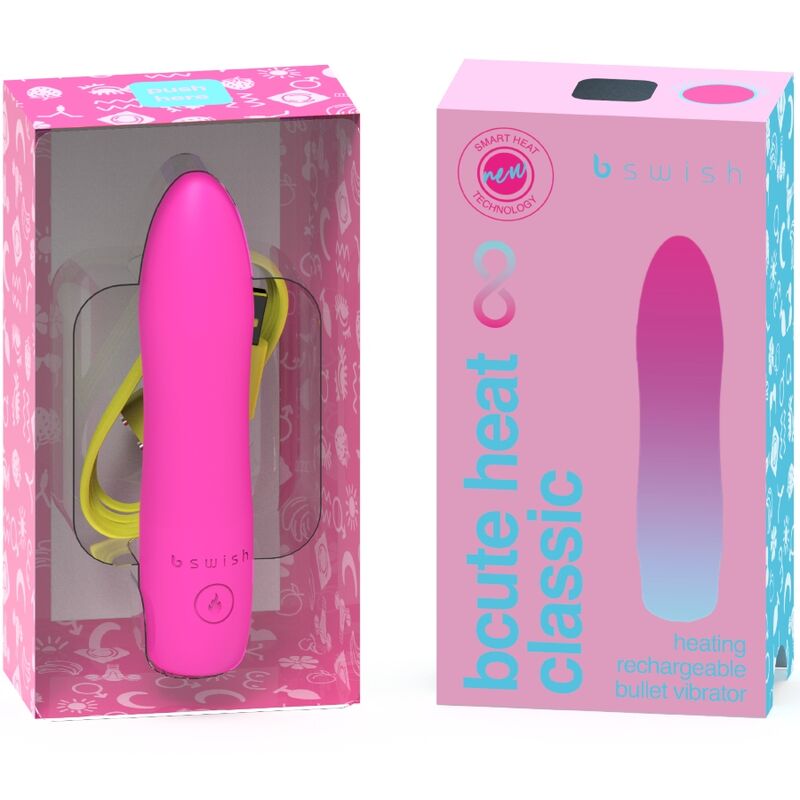 B SWISH - BCUTE INFINITE HEAT KLASSIEKE VERWARMBARE VIBRATOR ROZE
