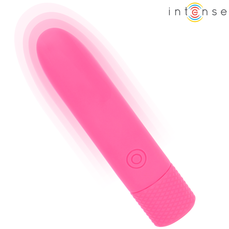 INTENSE - SYMONE USB OPLAADBARE VIBRERENDE KOGEL 8 VIBRATIES ROZE 10 X 2.2 CM