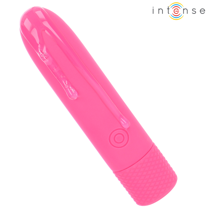 INTENSE - SYMONE USB OPLAADBARE VIBRERENDE KOGEL 8 VIBRATIES ROZE 10 X 2.2 CM