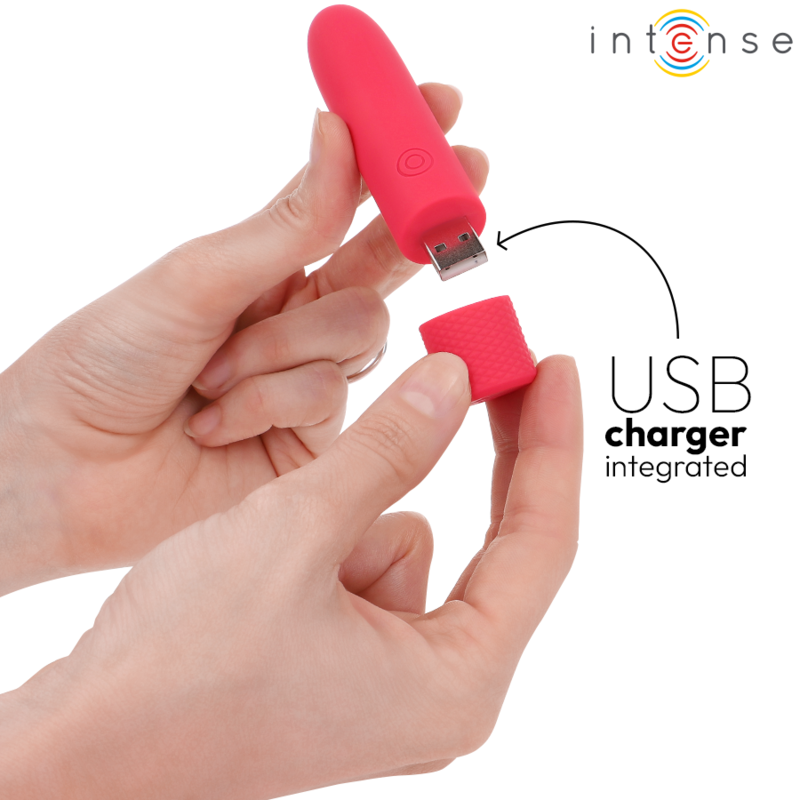 INTENSE - SYMONE USB OPLAADBARE TRILLINGSKOGEL 8 TRILLINGEN ROOD 10 X 2.2 CM