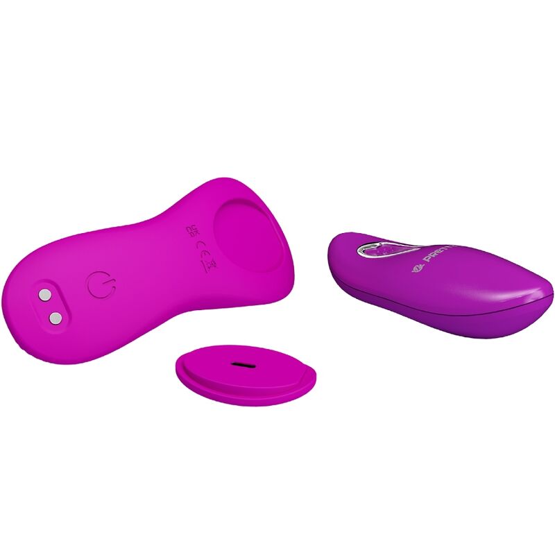 PRETTY LOVE - ROMARIO OPLEGBARE CLITORISSTIMULATOR AFSTANDSBEDIENING ROZE