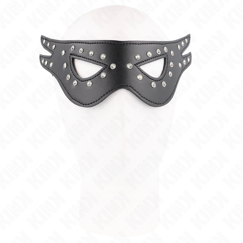 KINK - SEXY KUNSTLEDEREN MASKER MODEL 2 27 x 13 CM