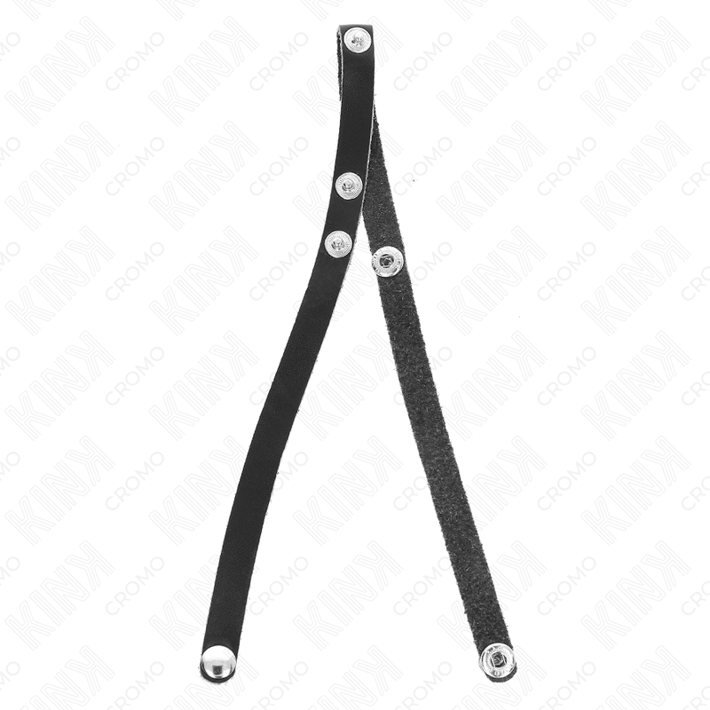 KINK - LEREN PENISRING MET DRUKSLUITING 39 X 1 CM