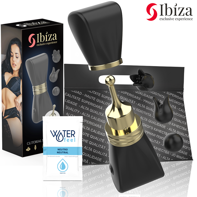 IBIZA - CLITORISSTIMULATOR 3 KOPPEN BOOG