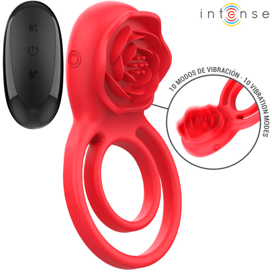 INTENSE - GAIL STIMULATOR ROZE 10 TRILLINGEN RODE AFSTANDSBEDIENING