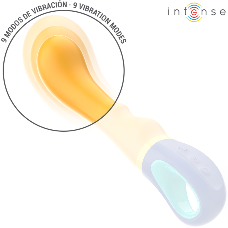 INTENSE - SHAGGY G-PLEK VIBRATOR GEEL