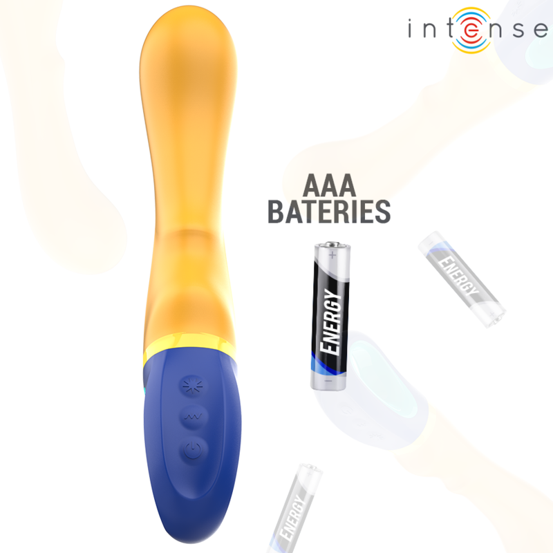 INTENSE - SHAGGY G-PLEK VIBRATOR GEEL