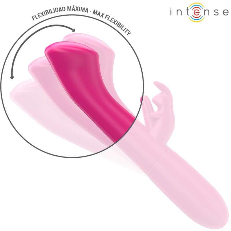 INTENSE - JULIETA KONIJN VIBRATOR 18.6 CM 10 TRILLINGEN ROZE