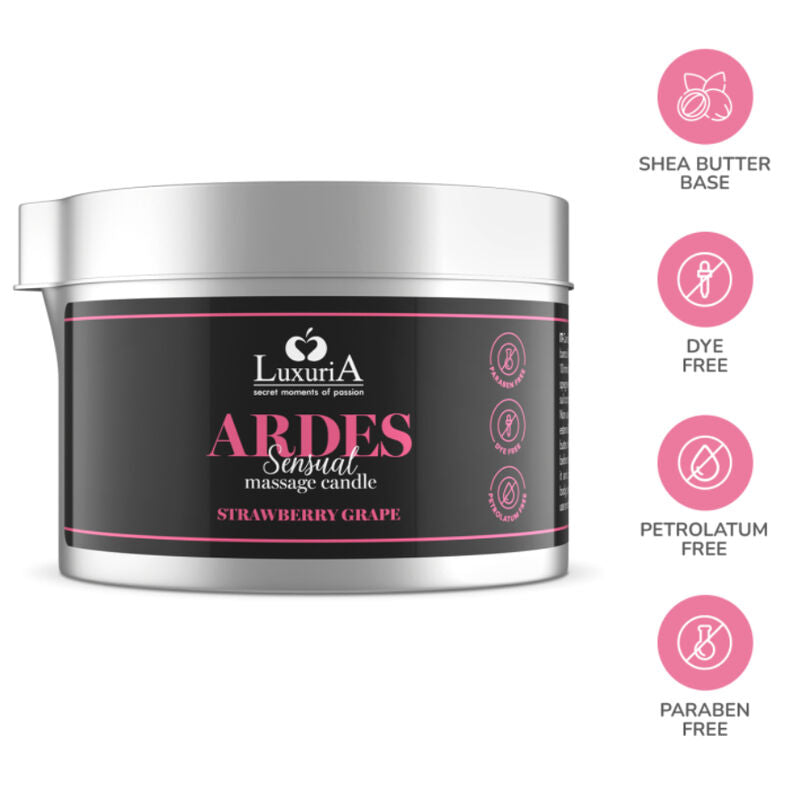 INTIMATELINE LUXURIA - DRUIVEN MASSAGEKAARS