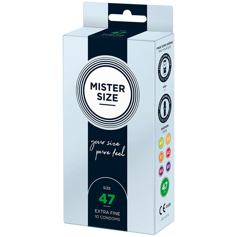 MISTER SIZE - CONDOOMS MAAT XS 47 MM (10 STUKS)