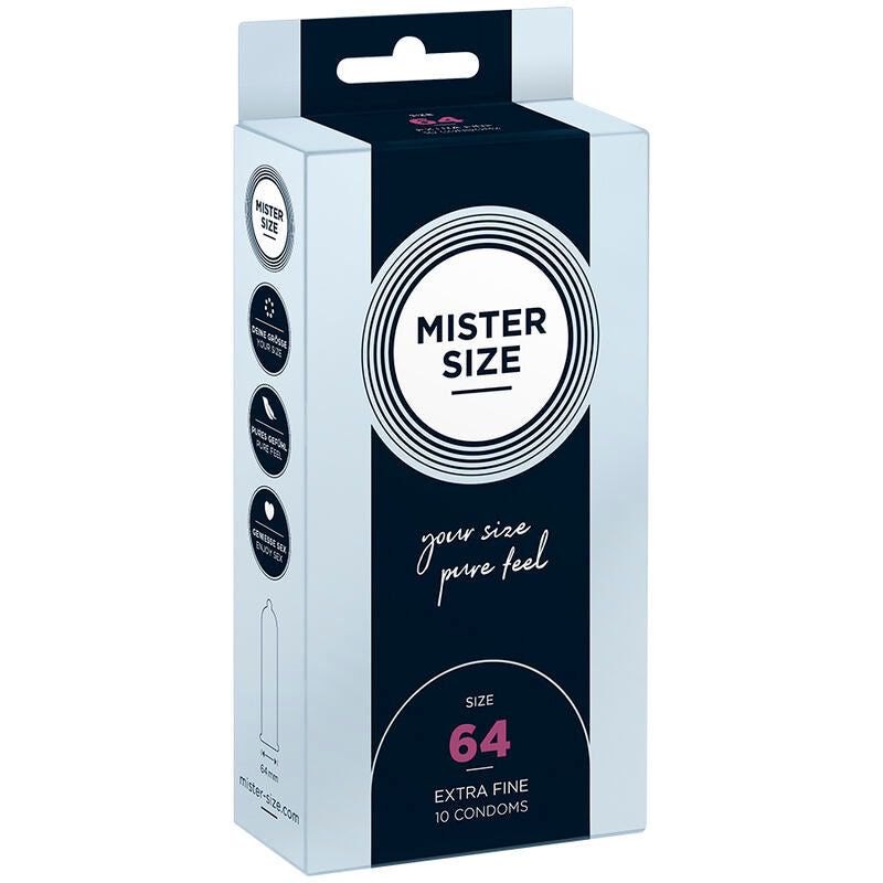 MISTER SIZE - CONDOMS MAAT XXL 64 MM (10 STUKS)