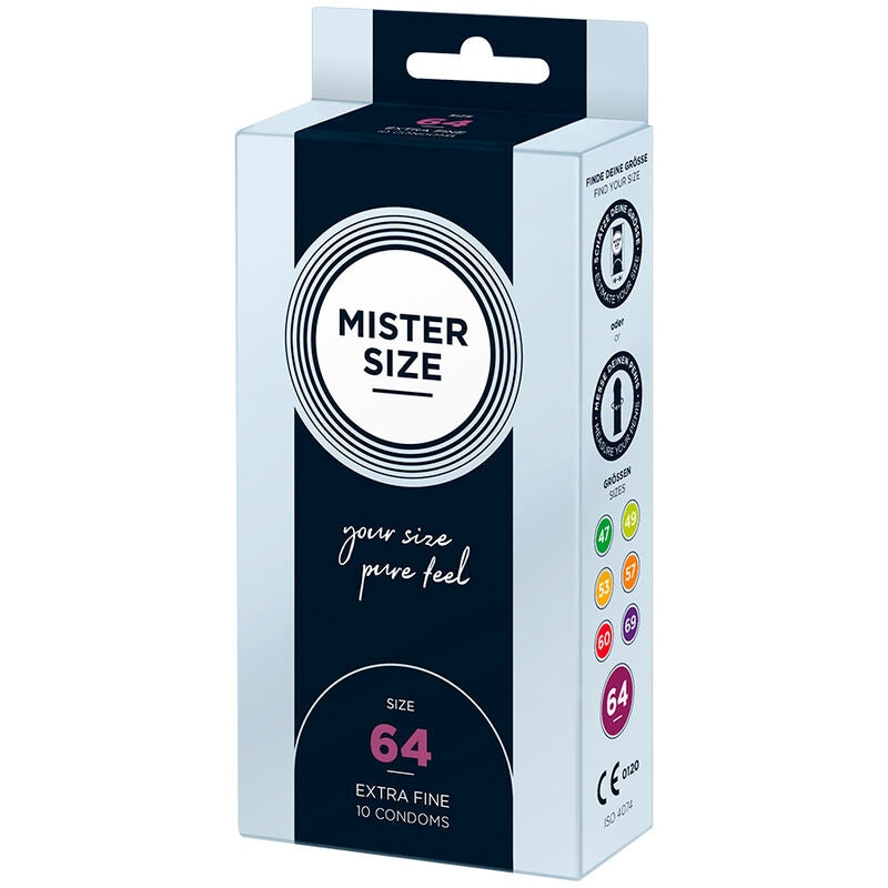 MISTER SIZE - CONDOMS MAAT XXL 64 MM (10 STUKS)