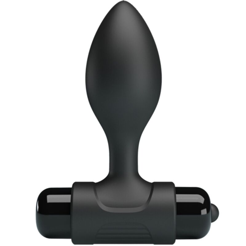 PRETTY LOVE - VIBRA BUTT 10 TRILLINGEN ANAALPLUG ZWART