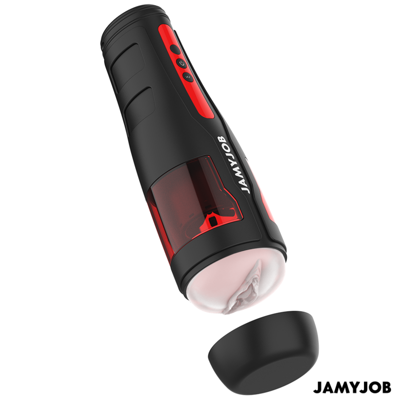 JAMYJOB - CYCLONE AUTOMATISCHE VAGINA-MASTURBATOR 10 ROTATIE- EN STOOTMODI