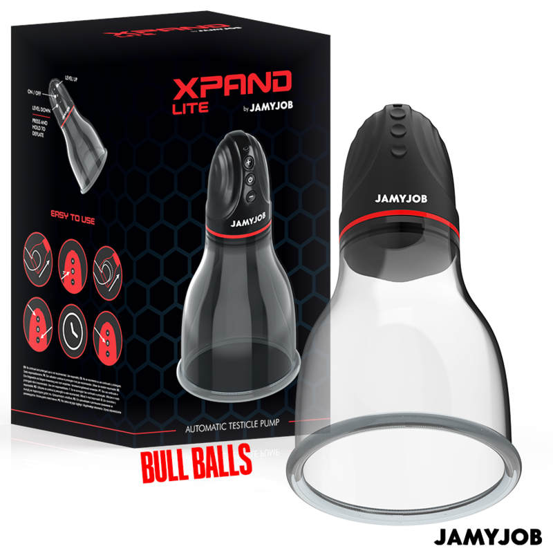 JAMYJOB - XPAND LITE AUTOMATISCHE TEELBALPOMP 3 ZUIGNIVEAUS GRIJS