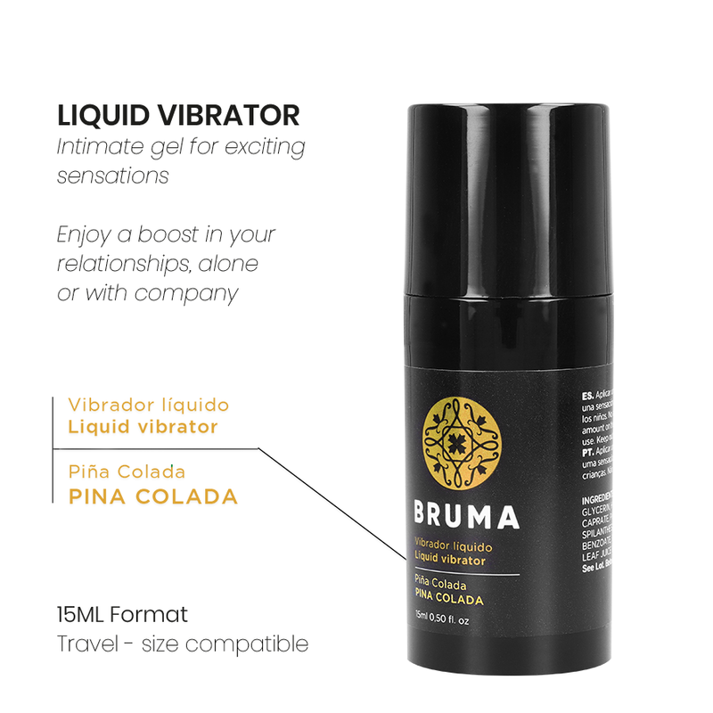 BRUMA - LIQUID VIBRATOR ULTRA GLIJDEND PINA COLADA 15 ML