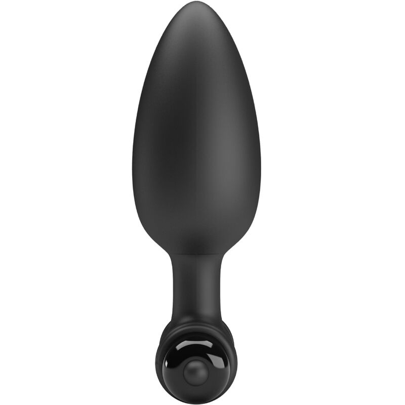 PRETTY LOVE - VIBRA BUTTPLUG 2 ANALE PLUG 10 TRILLINGEN ZWART