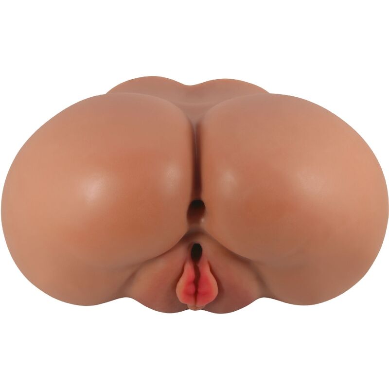 CRAZY BULL - LUNA VIBRATOR KONT MET REALISTISCHE VAGINA EN ANUS AFSTANDSBEDIENING