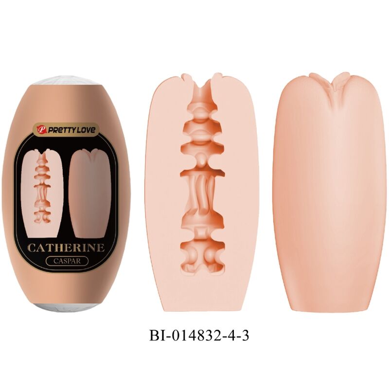 PRETTY LOVE - CASPAR PACK 15 VERSCHILLENDE MENSELIJKE MASTURBATOREN
