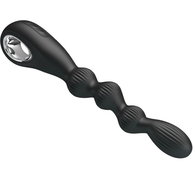 PRETTY LOVE - FEDERER ANAALVIBRATOR 12 TRILLINGEN ZWART