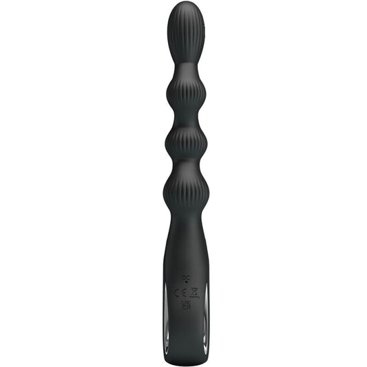 PRETTY LOVE - FEDERER ANAALVIBRATOR 12 TRILLINGEN ZWART
