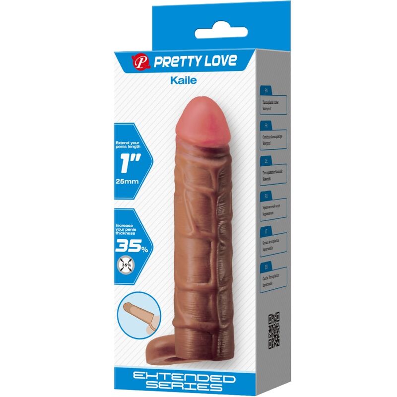 PRETTY LOVE - KAILE PENISHULS MET 2,5 CM VERLENGING MULAT