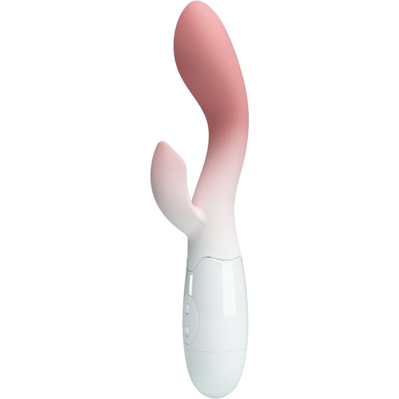 PRETTY LOVE - BRIGHTY G-SPOT VIBRATOR + KLITORISSTIMULATOR 30 TRILLINGEN ROZE