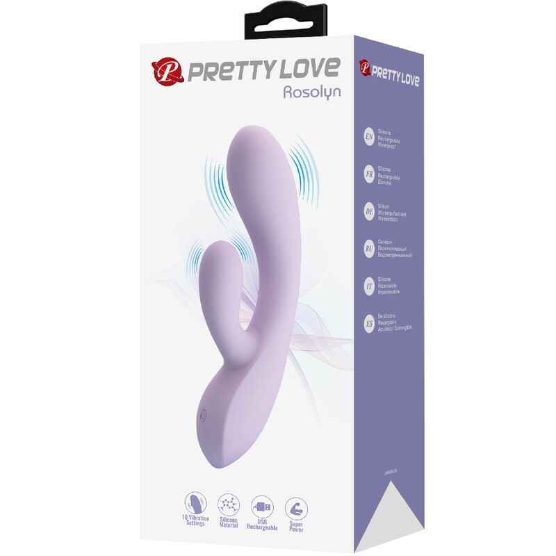 PRETTY LOVE - ROSOLYN KONIJN VIBRATOR 10 TRILLINGEN PAARS