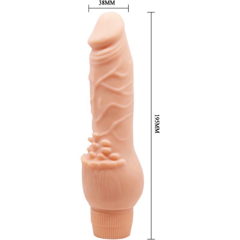 BAILE - BARBARA REALISTISCHE VIBRATOR 19,5 CM HUIDSKLEUR