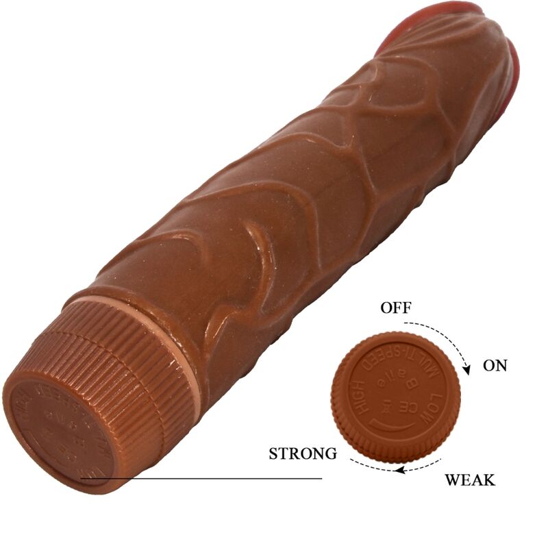 BAILE - REALISTISCHE BOB VIBRATOR 22,5 CM MULAT