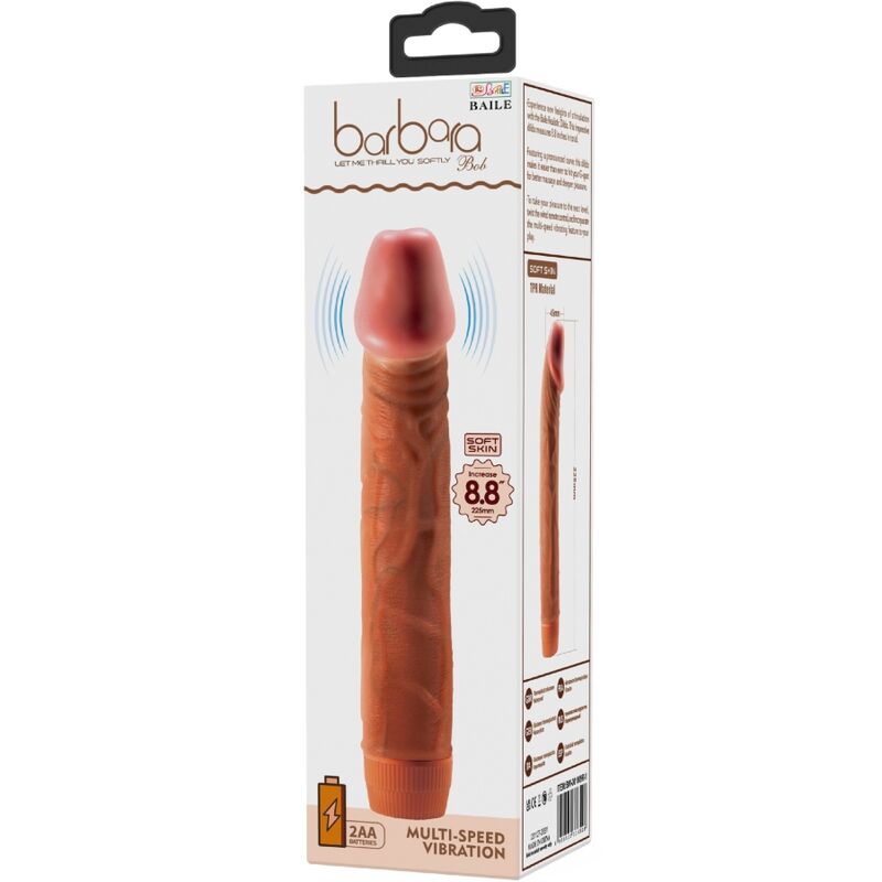 BAILE - REALISTISCHE BOB VIBRATOR 22,5 CM MULAT