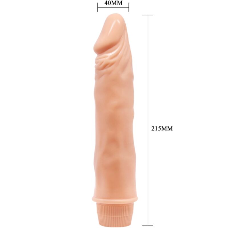 BAILE - REALISTISCHE DWERGVIBRATOR 21 CM HUIDSKLEUR