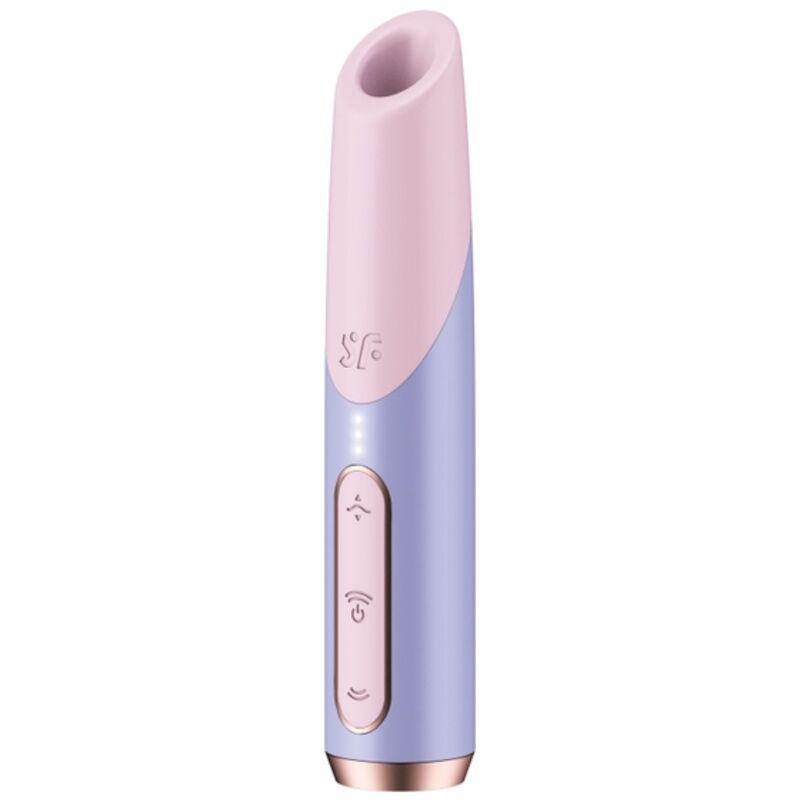 SATISFYER - BOLD KISS WAVE CLITORISSTIMULATOR ROZE / PAARS