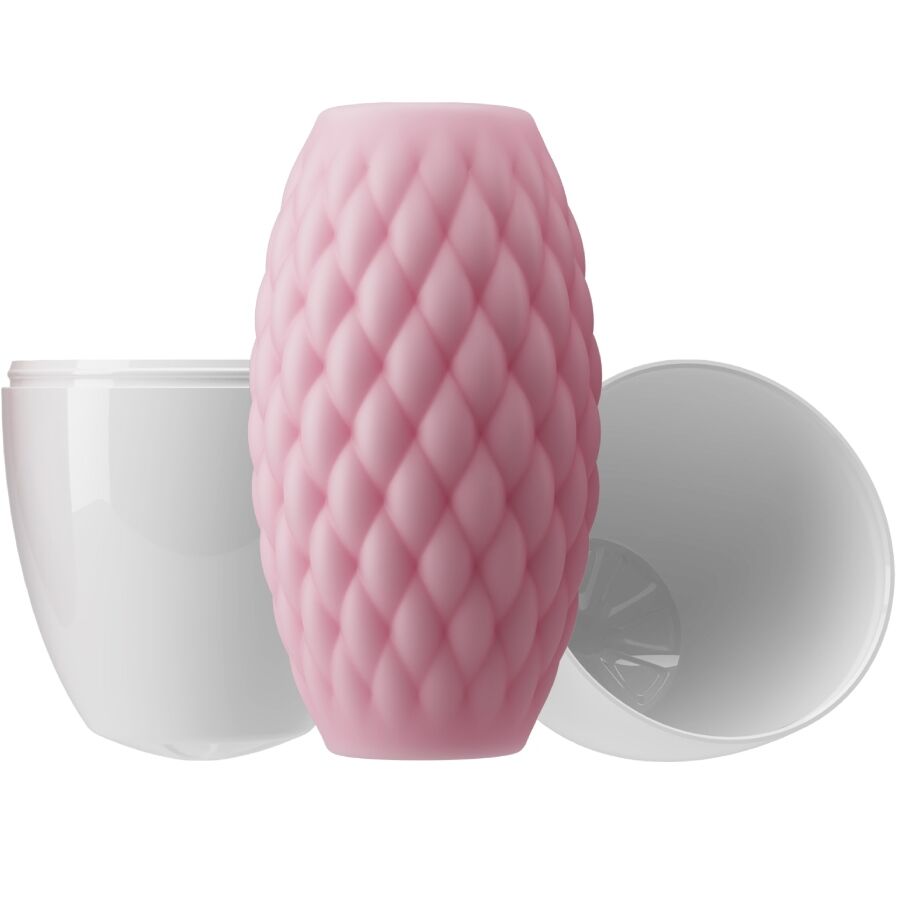 PRETTY LOVE - ATHENA EROS SILICONEN MANNELIJKE MASTURBATOR ROZE