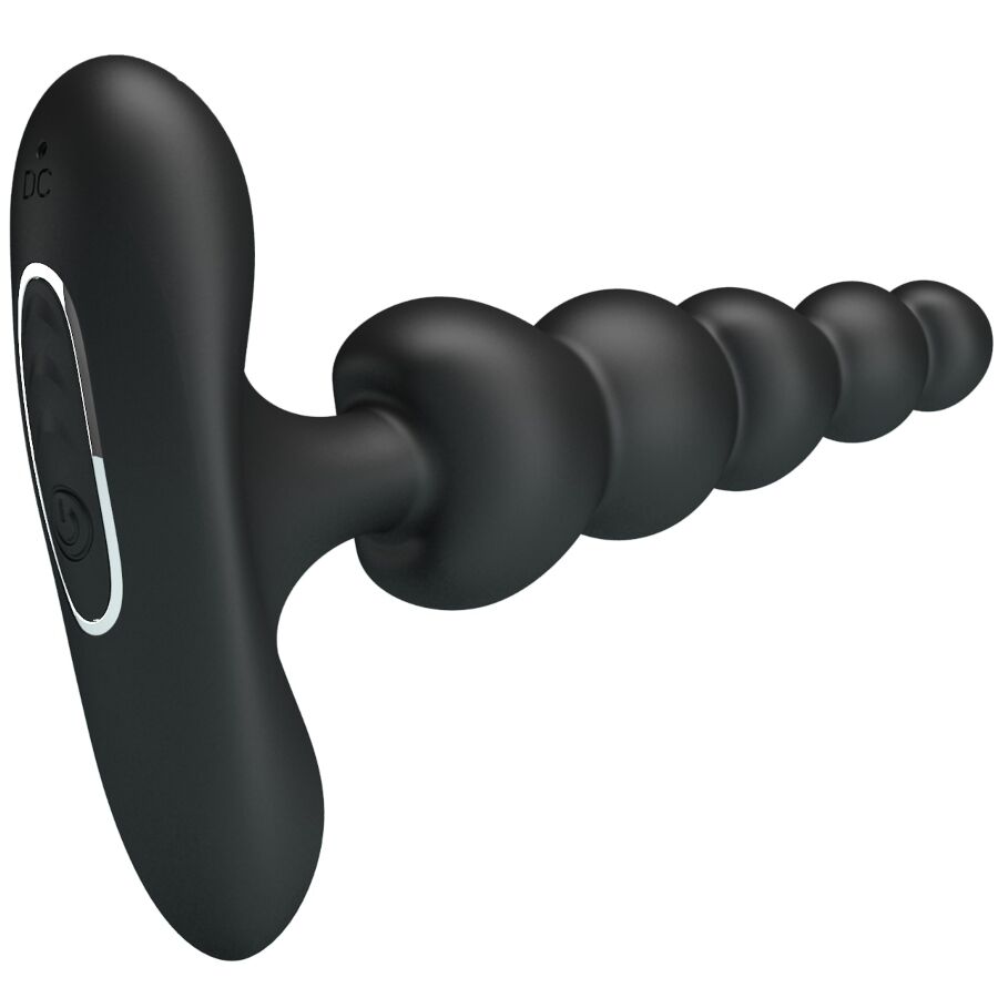 PRETTY LOVE - CORBAN ANALE VIBRATOR 10 TRILLINGEN ZWART