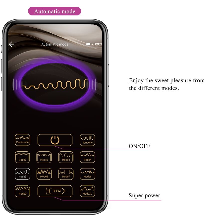 PRETTY LOVE - LEVIATHAN APP GESTUURDE VIBRATOR PAARS