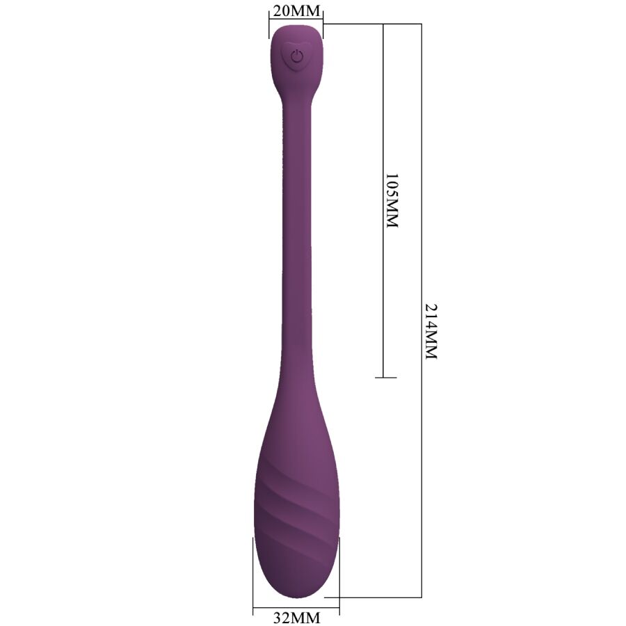 PRETTY LOVE - LEVIATHAN APP GESTUURDE VIBRATOR PAARS