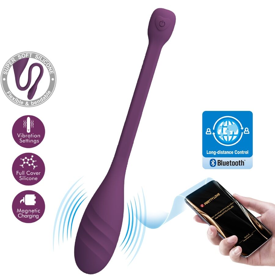 PRETTY LOVE - LEVIATHAN APP GESTUURDE VIBRATOR PAARS