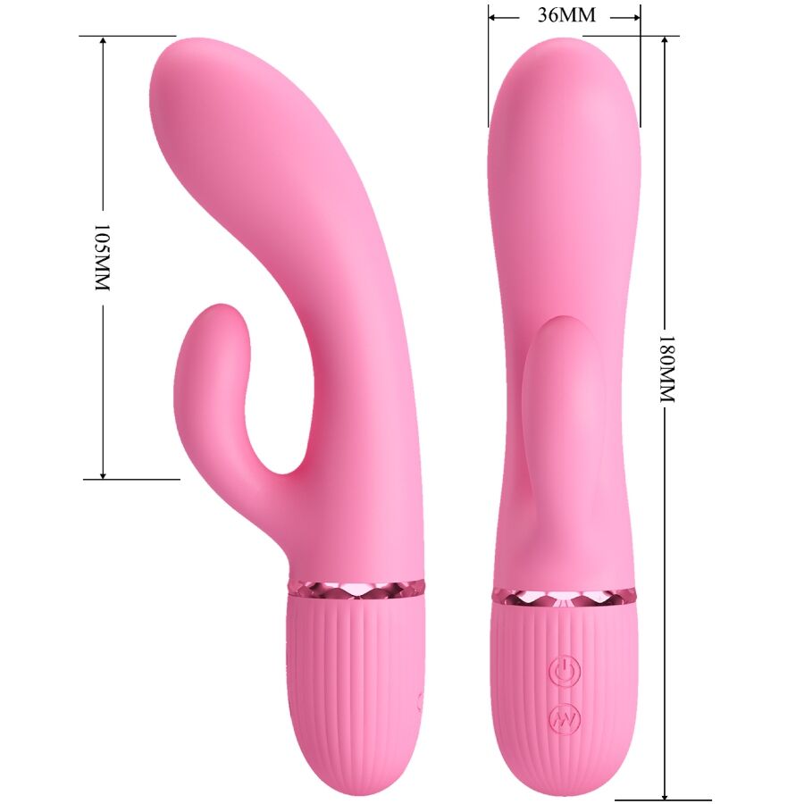 PRETTY LOVE - MARSKI RABBIT VIBRATOR & G-SPOT ROZE