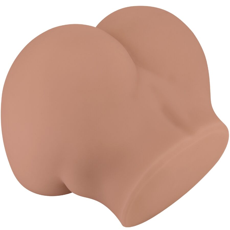 CRAZY BULL - BERNACE KONTVIBRATOR MET REALISTISCHE VAGINA EN ANUSVLEES AFSTANDSBEDIENING