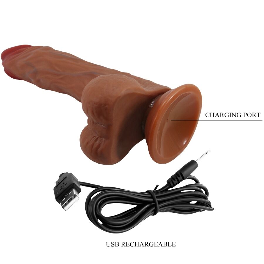 BAILE - CALISTO REALISTISCHE DILDO 24 CM HUIDSKLEUR