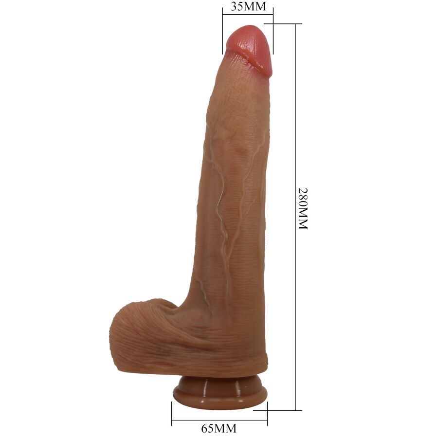 PRETTY LOVE - ADLEY ULTRA REALISTISCHE DILDO 28 CM