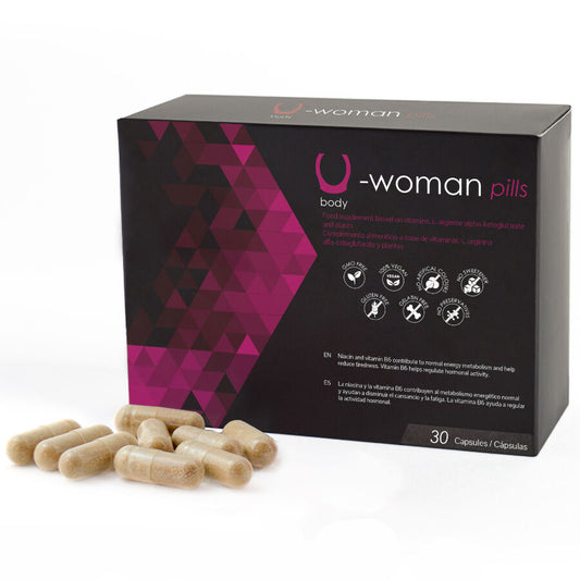 500 COSMETICS - U-WOMAN VERHOOGT VROUWELIJKE LIBIDO - 30 CAPSULES