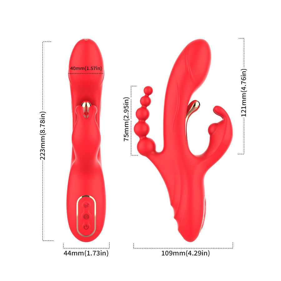 ARMONY - G-SPOT- EN CLITORISSTIMULATOR VIBRATOR ROOD