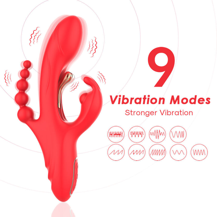 ARMONY - G-SPOT- EN CLITORISSTIMULATOR VIBRATOR ROOD