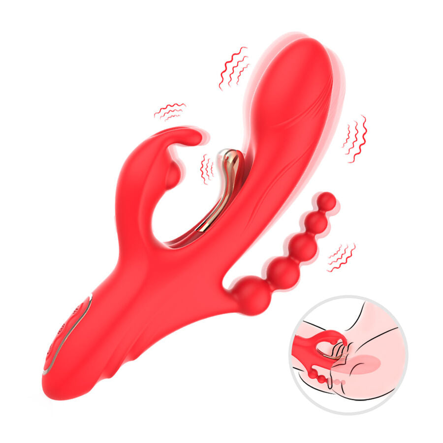 ARMONY - G-SPOT- EN CLITORISSTIMULATOR VIBRATOR ROOD