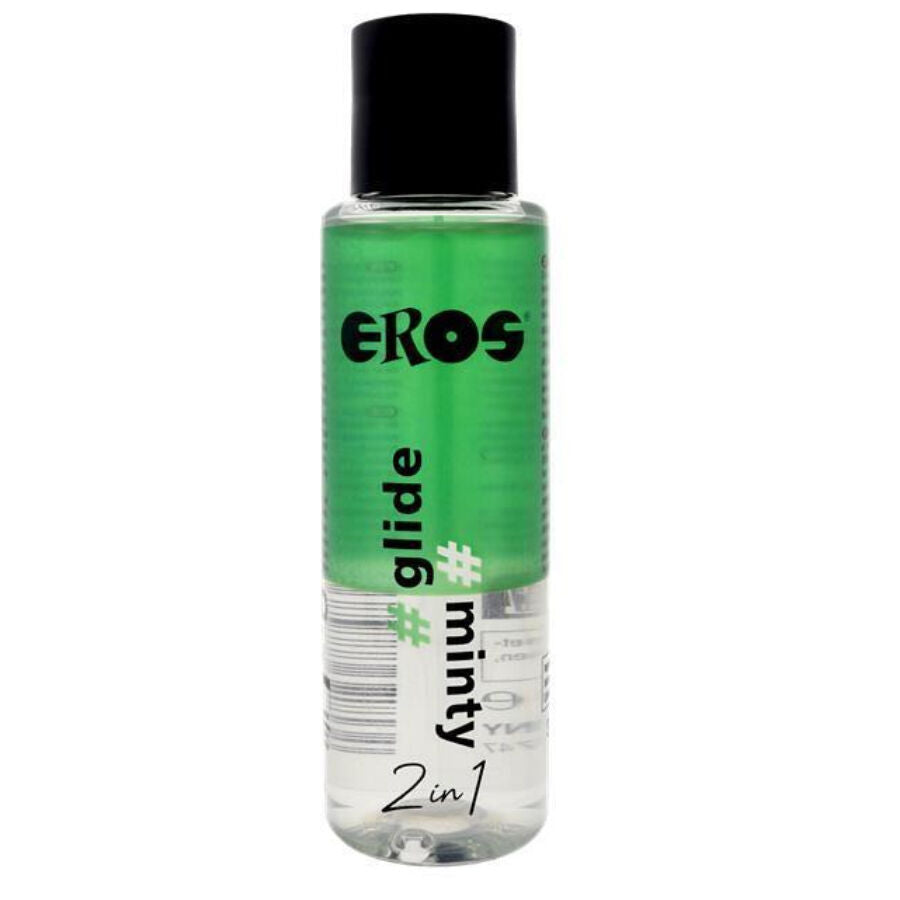 EROS - "2 IN 1" GLIDE MINTY SILICONE-GEBASEERD GLIJMIDDEL 100 ML