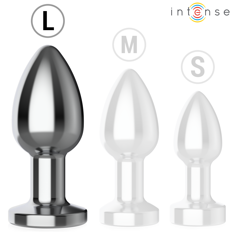 INTENSE - ANAL PLUG 10 TRILLINGEN METAAL MET AFSTANDSBEDIENING L