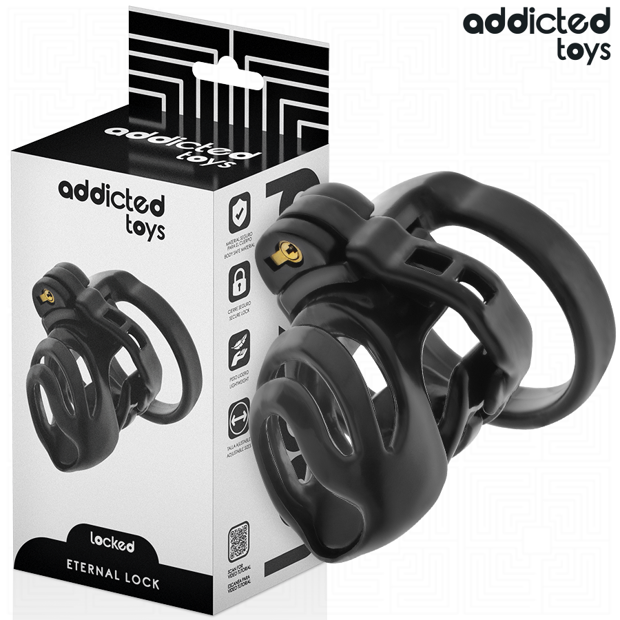 ADDICTED TOYS LOCKED - ETERNAL LOCK PENISKOOI 9 CM