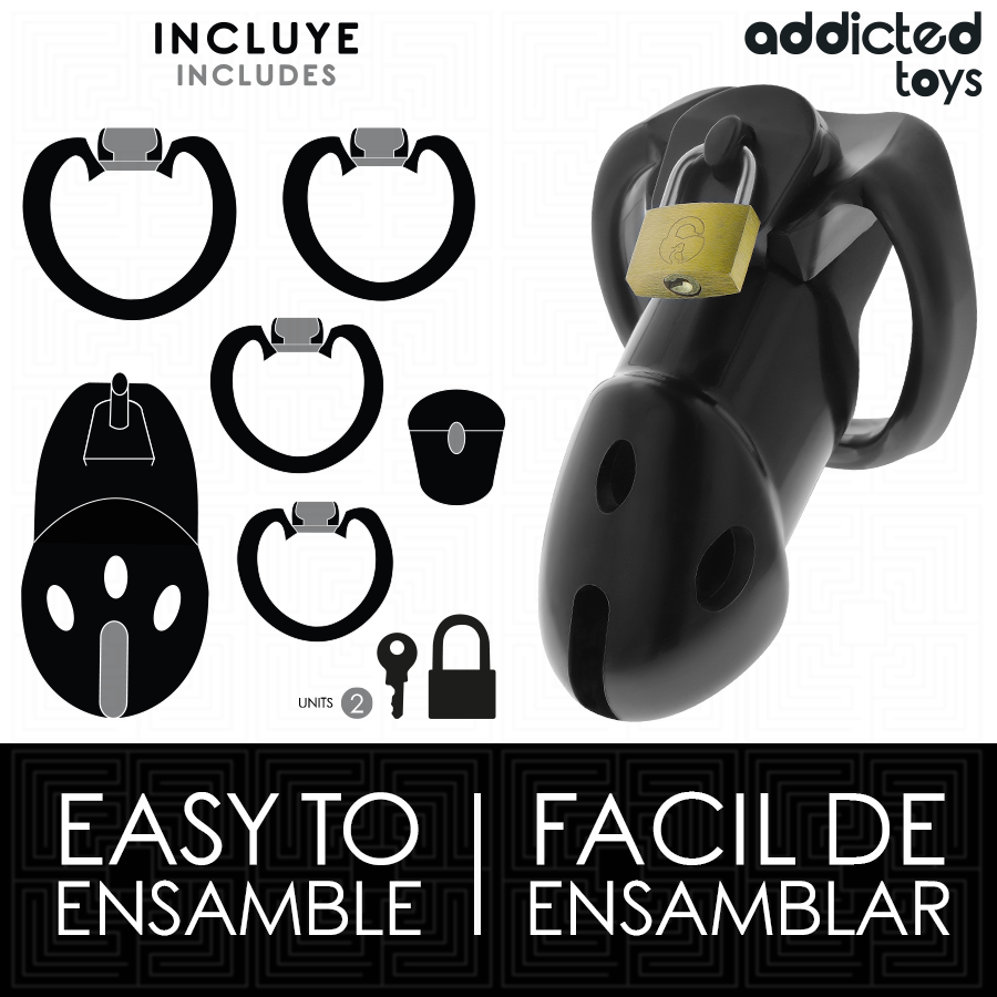 ADDICTED TOYS OP SLOT - ONBREEKBARE PENISKOOI 9,8 CM